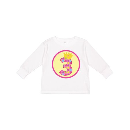 Inktastic Princess 3rd Birthday Gift Toddler Toddler Girl Long Sleeve T-Shirt
Inktastic Princess 3rd Birthday Gift Toddler Toddler Girl Long Sleeve T-Shirt