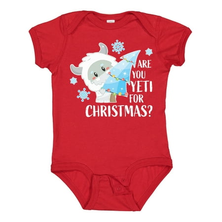 Inktastic Are You Yeti for Christmas with Yeti Holding Christmas Tree Gift Baby Boy or Baby Girl Bodysuit
Inktastic Are You Yeti for Christmas with Yeti Holding Christmas Tree Gift Baby Boy or Baby Girl Bodysuit