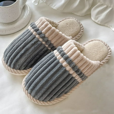 uikmnh Warm Slippers Toe Furry Home Winter Slip On Shoes Plush Slippers Warm Open Flat Men Keep Couples Men s Slipper 8.5
uikmnh Warm Slippers Toe Furry Home Winter Slip On Shoes Plush Slippers Warm Open Flat Men Keep Couples Men s Slipper 8.5