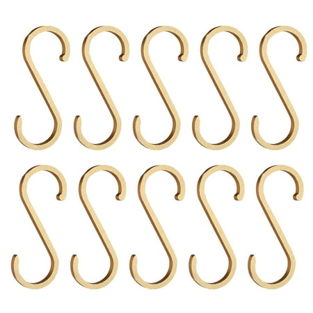 EVEXPLO 10pcs Space Aluminum S Shape Hooks Kitchen Railing Hanger Hook Clasp Holder for Hanging Clothes Handbag Pots Pans
EVEXPLO 10pcs Space Aluminum S Shape Hooks Kitchen Railing Hanger Hook Clasp Holder for Hanging Clothes Handbag Pots Pans