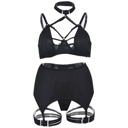 Yubnlvae Blockbuster Products Black Bundled Strap Lingerie Underwire Shapewear Lingerie