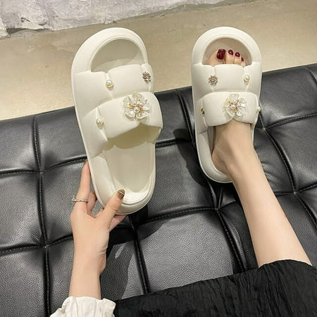 CoCopeaunt Womens Slippers Beach Slide Flower Series Flip Flops Thick Bottom Indoor Bathroom Non-slip Shoes Summer Couple Sandals
CoCopeaunt Womens Slippers Beach Slide Flower Series Flip Flops Thick Bottom Indoor Bathroom Non-slip Shoes Summer Couple Sandals