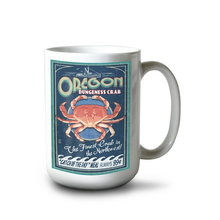 15 fl oz Ceramic Mug Oregon Dungeness Crab Vintage Sign Dishwasher & Microwave Safe
15 fl oz Ceramic Mug Oregon Dungeness Crab Vintage Sign Dishwasher & Microwave Safe