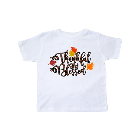 Inktastic Plaid Thankful and Blessed with Autumn Leaves Gift Toddler Boy or Toddler Girl T-Shirt
Inktastic Plaid Thankful and Blessed with Autumn Leaves Gift Toddler Boy or Toddler Girl T-Shirt