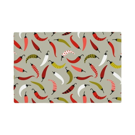 Table Placemats Set of 4 - Colorful Chili 12x18 In Faux Linen Double Heat Resistant Place Mats Cloth Indoor/Outdoor Placemats Washable Table Mats for Dining Kitchen Party
Table Placemats Set of 4 - Colorful Chili 12x18 In Faux Linen Double Heat Resistant Place Mats Cloth Indoor/Outdoor Placemats Washable Table Mats for Dining Kitchen Party