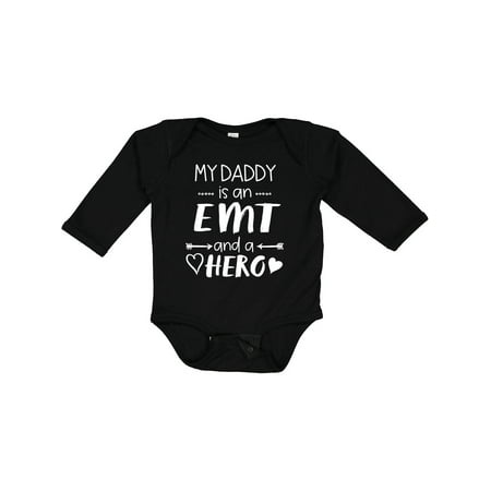 Inktastic My Daddy is an EMT and a Hero Gift Baby Boy or Baby Girl Long Sleeve Bodysuit
Inktastic My Daddy is an EMT and a Hero Gift Baby Boy or Baby Girl Long Sleeve Bodysuit