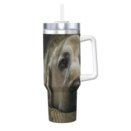 Lovely Labrador Dog 40oz Car Insulated Cups Ice Bully Cup with Handle Double Stainless Steel Vacuum Tumblers Water Bottle with Lid and Straw
Lovely Labrador Dog 40oz Car Insulated Cups Ice Bully Cup with Handle Double Stainless Steel Vacuum Tumblers Water Bottle with Lid and Straw
