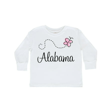 Inktastic Butterfly Alabama Gift Toddler Boy or Toddler Girl Long Sleeve T-Shirt 
Inktastic Butterfly Alabama Gift Toddler Boy or Toddler Girl Long Sleeve T-Shirt