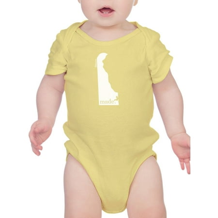Made In Delaware Bodysuit Infant -Smartprints Designs 6 Months