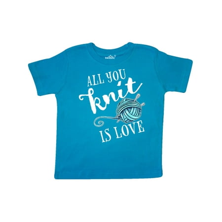 Inktastic All You Knit Is Love with Blue Yarn and Knitting Needles Gift Toddler Boy or Toddler Girl T-Shirt
Inktastic All You Knit Is Love with Blue Yarn and Knitting Needles Gift Toddler Boy or Toddler Girl T-Shirt