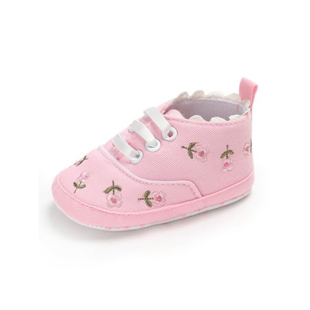 Woobling Kids Crib Shoes Prewalker Cotton Sneakers Soft Sole First Walking Shoe Photography Flats Comfortable Sneaker Embroidered Lightweight Pink 6C
Woobling Kids Crib Shoes Prewalker Cotton Sneakers Soft Sole First Walking Shoe Photography Flats Comfortable Sneaker Embroidered Lightweight Pink 6C
