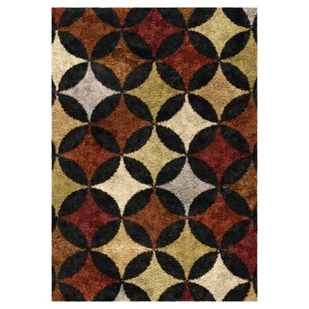 Orian Rugs Geometric Murry Hill Shag Area Rug