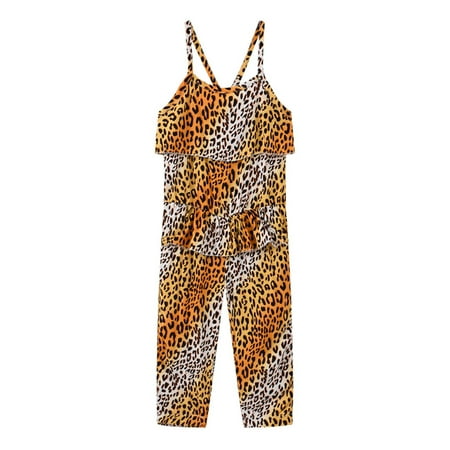 Clearance!Holloyiver Toddler Girls Kids Jumpsuit One Piece Leopard Zebra Playsuit Strap Romper Summer Outfits Clothes
Clearance!Holloyiver Toddler Girls Kids Jumpsuit One Piece Leopard Zebra Playsuit Strap Romper Summer Outfits Clothes