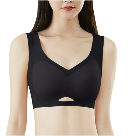 REORIAFEE Women s Sports Bra Athletic Bra Fashion Sports Bra Wirefree Underwear One Piece Bra Everyday Underwear Black XL
REORIAFEE Women s Sports Bra Athletic Bra Fashion Sports Bra Wirefree Underwear One Piece Bra Everyday Underwear Black XL