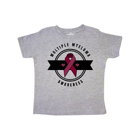 Inktastic Multiple Myeloma Awareness with Banner Gift Toddler Boy or Toddler Girl T-Shirt
