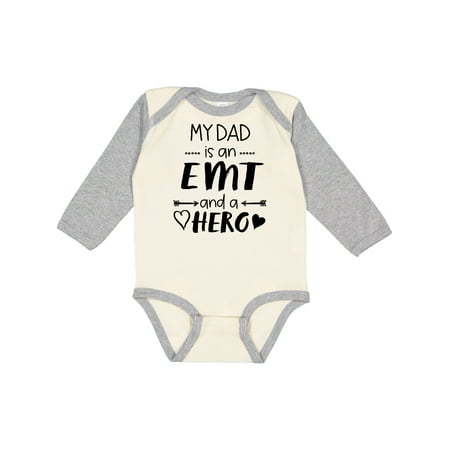 Inktastic My Dad is an EMT and a Hero Gift Baby Boy or Baby Girl Long Sleeve Bodysuit
Inktastic My Dad is an EMT and a Hero Gift Baby Boy or Baby Girl Long Sleeve Bodysuit