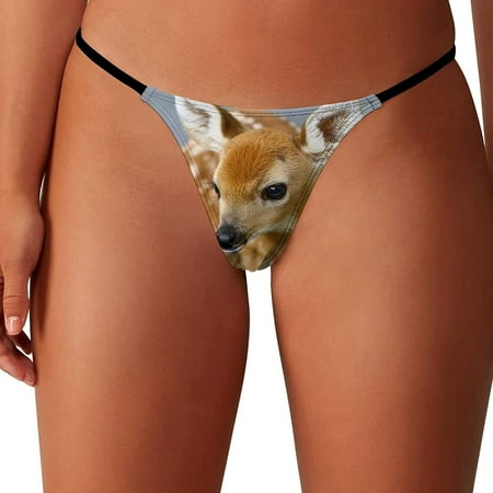 Fawns Too Pretty Women s G-String Thongs Low Rise Hipster Underwear Stretch T-Back Panties
Fawns Too Pretty Women s G-String Thongs Low Rise Hipster Underwear Stretch T-Back Panties