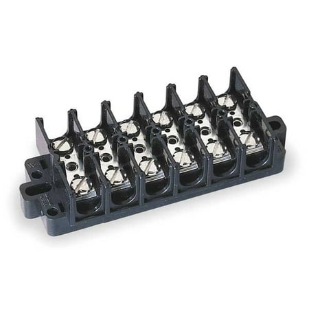 ZoroSelect Terminal Strip 60A 6 Pole 600VAC