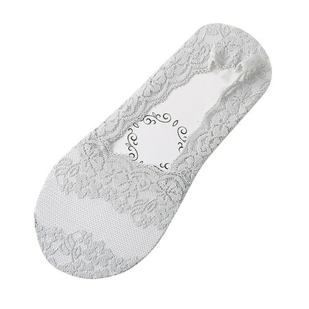 Huaai socks for women Womens Fashion Leisure Solid Color Breathable Thin Anti Slip Lace Shallow Mesh Socks cute socks Grey
Huaai socks for women Womens Fashion Leisure Solid Color Breathable Thin Anti Slip Lace Shallow Mesh Socks cute socks Grey