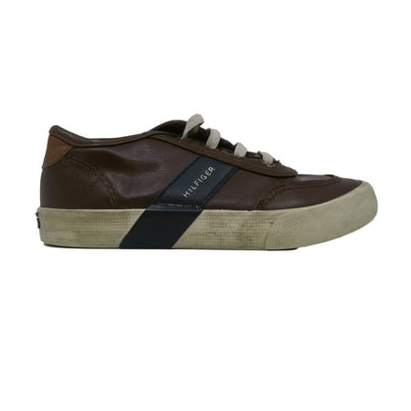 Pre-owned Tommy Hilfiger Boys Brown Sneakers size: 10 Toddler