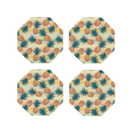 Drink Coasters Set of 4 summer pineapple_A Leather Coasters for Coffee Table Protector Heat Resistant Cute Coasters for Home Decor Housewarming Gifts Bar Kitchen 4 Inch Octagon
Drink Coasters Set of 4 summer pineapple_A Leather Coasters for Coffee Table Protector Heat Resistant Cute Coasters for Home Decor Housewarming Gifts Bar Kitchen 4 Inch Octagon