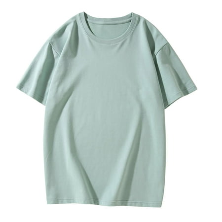Green Tops for Women Plus Size Blouses for Women Unisex Men And Womens Tops Blouses Summer Tunic Tops Short Sleeve Solid Color Loose Round Neck Tees Shirts Cropped T Shirts for Women Green 3XL
Green Tops for Women Plus Size Blouses for Women Unisex Men And Womens Tops Blouses Summer Tunic Tops Short Sleeve Solid Color Loose Round Neck Tees Shirts Cropped T Shirts for Women Green 3XL