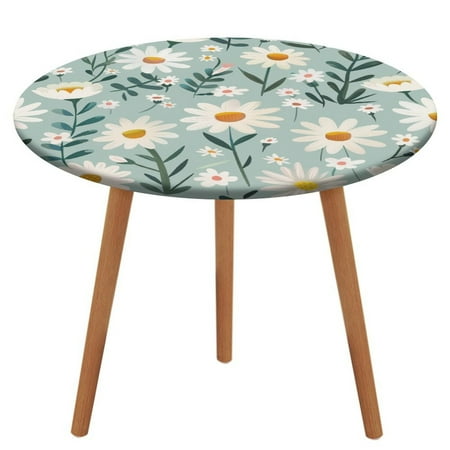ZHANGS Lovely Daisy Patch 774 Round Table Cover Stain-Resistant Fitted Tablecloth Oil-Proof Wipeable Elastic Table Cover Waterproof Table Cloth for Halloween Thanksgiving Christmas
ZHANGS Lovely Daisy Patch 774 Round Table Cover Stain-Resistant Fitted Tablecloth Oil-Proof Wipeable Elastic Table Cover Waterproof Table Cloth for Halloween Thanksgiving Christmas