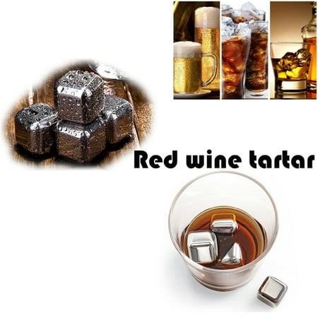 VEAREAR Stainless Steel Ice Cube 4/6/8Pcs Stainless Steel Whisky Ice Cube Magic Wine Beer Cooler Bar KTV Supplies
VEAREAR Stainless Steel Ice Cube 4/6/8Pcs Stainless Steel Whisky Ice Cube Magic Wine Beer Cooler Bar KTV Supplies
