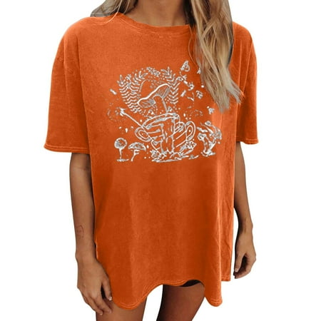 Corset Top Maternity Shirts Women s Vintage Gothic Sun and Moon Print Pattern Drop Sleeves Summer Short Sleeve Tops Blouse Womens Tank Tops Black Crop Top New Arrival Orange M
Corset Top Maternity Shirts Women s Vintage Gothic Sun and Moon Print Pattern Drop Sleeves Summer Short Sleeve Tops Blouse Womens Tank Tops Black Crop Top New Arrival Orange M
