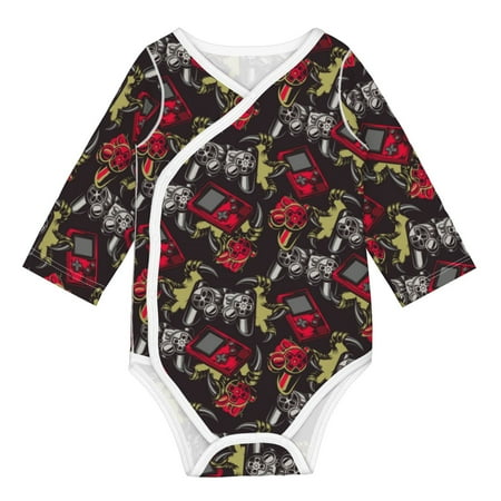 Coaee Vintage Gaming for Soft Cotton Baby Long-Sleeve Bodysuit Girls Boys Bodysuit Romper
Coaee Vintage Gaming for Soft Cotton Baby Long-Sleeve Bodysuit Girls Boys Bodysuit Romper