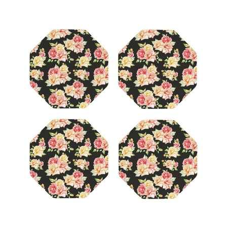 Leather Coasters with Heat-resistant for Drinks Apricot Pinkl Rose Flowers -标题2 Octagon
Leather Coasters with Heat-resistant for Drinks Apricot Pinkl Rose Flowers -标题2 Octagon