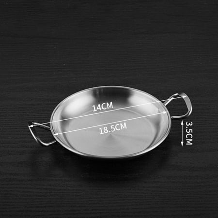 JINGT Stainless Steel Double-Eared Snack Tray Snack Tray Dried Fruit Tray Thickened
JINGT Stainless Steel Double-Eared Snack Tray Snack Tray Dried Fruit Tray Thickened