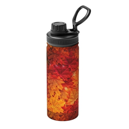 Uemuo Autumn Leaf 18OZ Insulated Kettle Sports Water Bottle Stainless Steel Kettle Vacuum Insulated Flask Flip Lid Travel Mug
Uemuo Autumn Leaf 18OZ Insulated Kettle Sports Water Bottle Stainless Steel Kettle Vacuum Insulated Flask Flip Lid Travel Mug