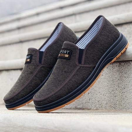 Cathalem Fashion All Season Men Casual Shoes Flat Non Slip Lightweight Cloth Upper Spring Color Casual Dress Shoes for Men Tan A 11
Cathalem Fashion All Season Men Casual Shoes Flat Non Slip Lightweight Cloth Upper Spring Color Casual Dress Shoes for Men Tan A 11