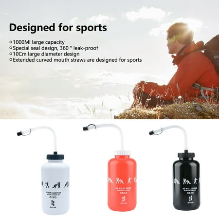 Hesroicy 1L Water Bottle Food Grade Leakproof Large Capacity Good Sealing Reusable Widely Used No Odor Boxing Cycling Sports Water Bottle with Straw Camping Supplies
Hesroicy 1L Water Bottle Food Grade Leakproof Large Capacity Good Sealing Reusable Widely Used No Odor Boxing Cycling Sports Water Bottle with Straw Camping Supplies