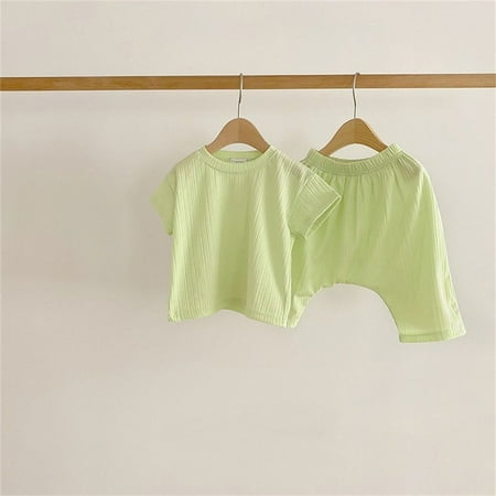 Hunpta Newborn Infant Baby Girls Boys Summer Autumn Solid Cotton Short Sleeve Sleepwear Set Outfits Clothes
Hunpta Newborn Infant Baby Girls Boys Summer Autumn Solid Cotton Short Sleeve Sleepwear Set Outfits Clothes