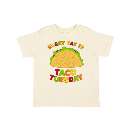 Inktastic Every Day is Taco Tuesday Gift Toddler Boy or Toddler Girl T-Shirt