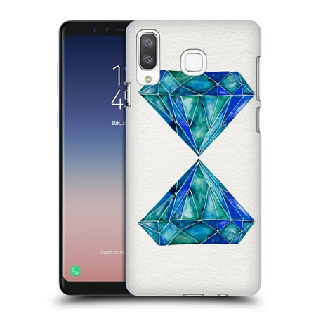 OFFICIAL CAT COQUILLETTE WATERCOLOURED GEMS HARD BACK CASE FOR SAMSUNG PHONES 1