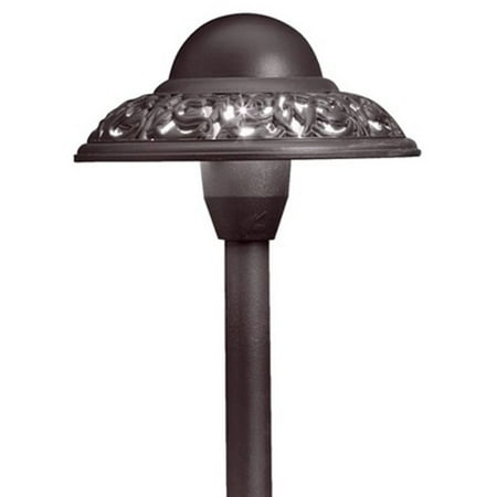 Kichler 15457 Pierced Dome 22 Xenon Path And Spread Light - Bronze