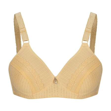 REORIAFEE Comfort Bra Comfy Bra Push Up Bra Embroidered Comfortable Breathable Bra Underwear No Rims Yellow M
REORIAFEE Comfort Bra Comfy Bra Push Up Bra Embroidered Comfortable Breathable Bra Underwear No Rims Yellow M