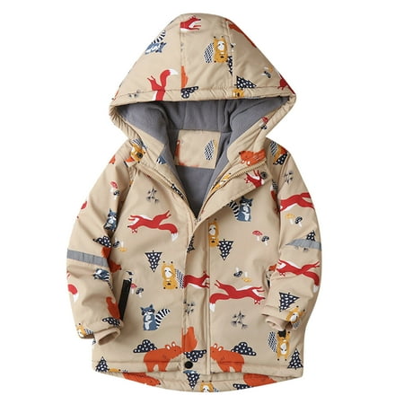 ZHUASHUM Kids Boys Girls Winter Thicken Coat Cartoon Prints Hooded Jacket Toddler Windproof Thick Warm Outwear
ZHUASHUM Kids Boys Girls Winter Thicken Coat Cartoon Prints Hooded Jacket Toddler Windproof Thick Warm Outwear