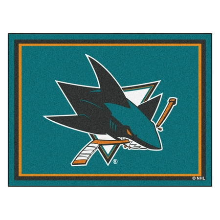 NHL - San Jose Sharks 8'x10' Rug