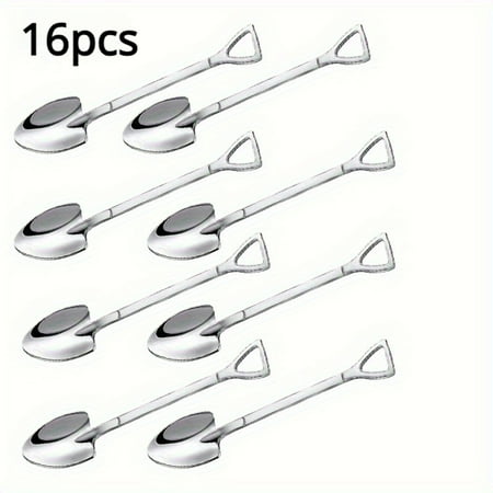 HAZHOUYUJIUKJ Stylish 16-Piece Stainless Steel Creative Dessert Spoons and Ice Cream Scoops Set Versatile Watermelon Servers and Multipurpose Spatula for Party Events Restaurant Supplie
HAZHOUYUJIUKJ Stylish 16-Piece Stainless Steel Creative Dessert Spoons and Ice Cream Scoops Set Versatile Watermelon Servers and Multipurpose Spatula for Party Events Restaurant Supplie