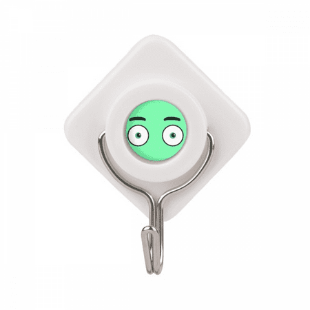 Leer Shock Startle Eyes Adhesive Wall Hooks Hanging Self Sticky