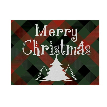 Baiwo Christmas Placemat Non-slip Reusable Decorative Flax Drink Cup Bowl Table Mat New Year Decoration for Party
Baiwo Christmas Placemat Non-slip Reusable Decorative Flax Drink Cup Bowl Table Mat New Year Decoration for Party