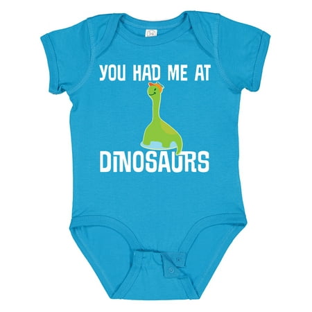 Inktastic You Had Me at Dinosaurs Gift Baby Boy or Baby Girl Bodysuit 
Inktastic You Had Me at Dinosaurs Gift Baby Boy or Baby Girl Bodysuit