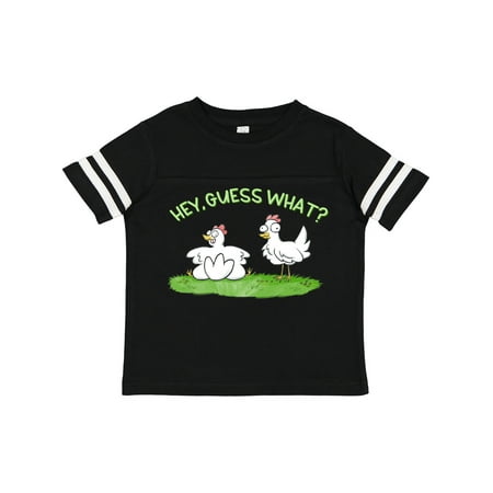 Inktastic Hey Guess What Chicken Butt Gift Toddler Boy or Toddler Girl T-Shirt
Inktastic Hey Guess What Chicken Butt Gift Toddler Boy or Toddler Girl T-Shirt