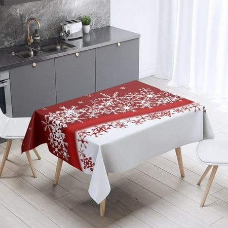 Rectangle Tablecloth 15.75 *27.56 inch Washable Cotton and Linen Fabric Table Cloth for Christmas Party Dining Banquet Decoration Red
Rectangle Tablecloth 15.75 *27.56 inch Washable Cotton and Linen Fabric Table Cloth for Christmas Party Dining Banquet Decoration Red