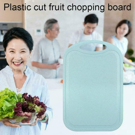 

Placemats Nonslip Plastic Cutting Board Food Fruit Chopping Block Mat Kitchen Cook Supply With Hanging Hole