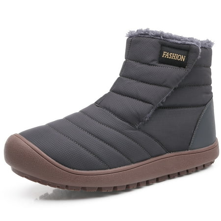 Womens Mens Snow Boots Winter Shoes Slip On Ankle Booties Anti-Slip Water Resistant Fully Fur Lined Outdoor Sneakers
Womens Mens Snow Boots Winter Shoes Slip On Ankle Booties Anti-Slip Water Resistant Fully Fur Lined Outdoor Sneakers